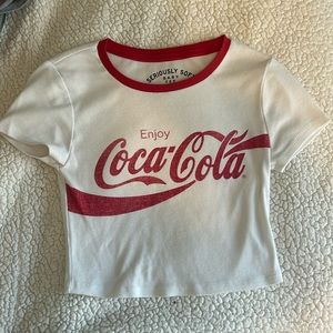 Seriously soft baby tee from Aeropostale Coca Cola print